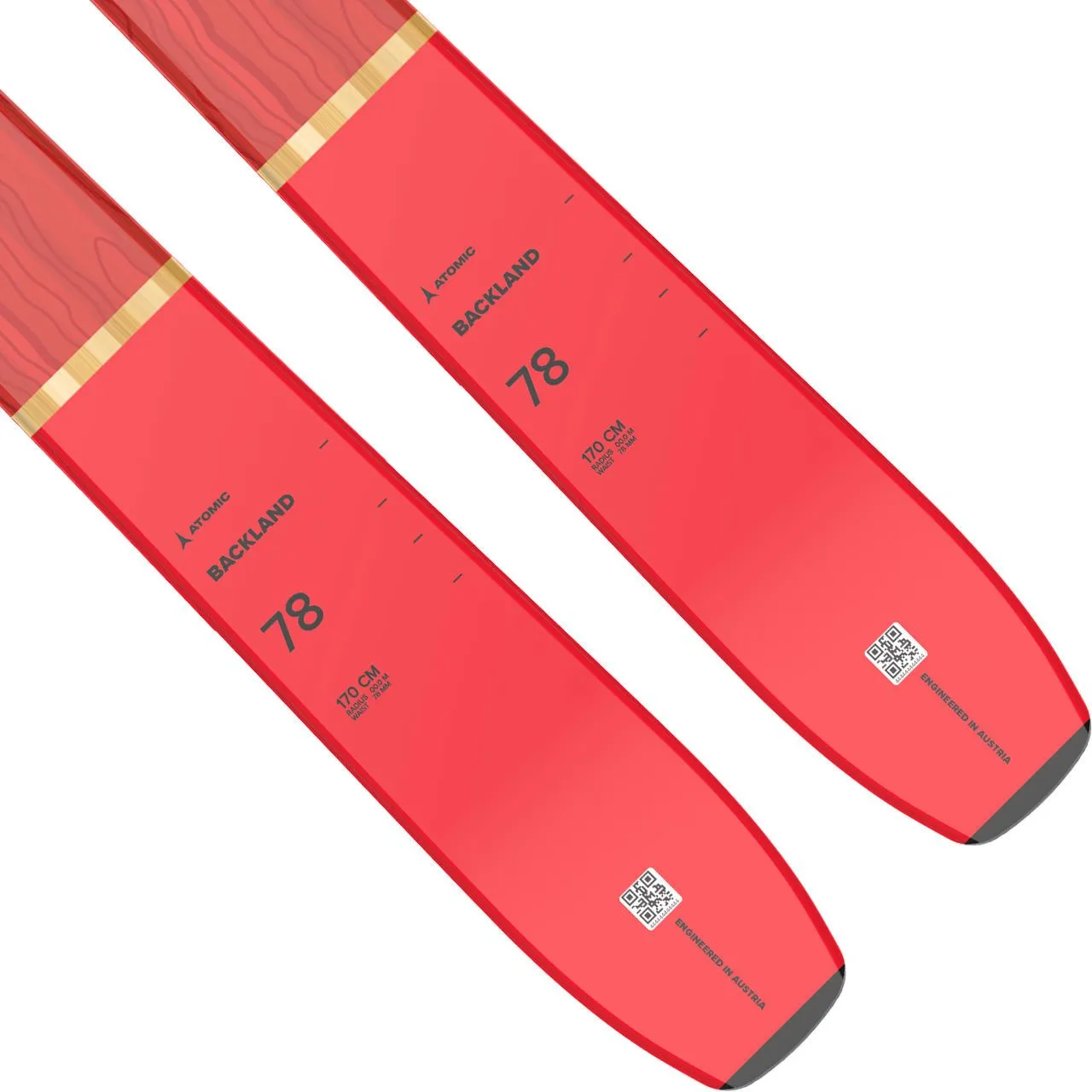 Atomic Backland 78 Black/red (2022/23) 7 Atomic Backland 78 Black/red (2022/23) - Afbeelding 5