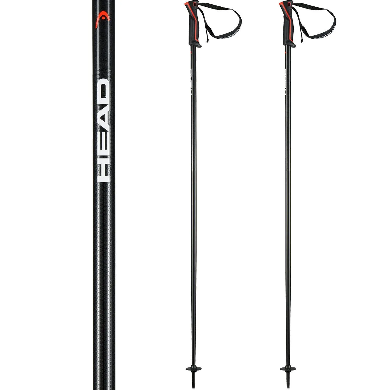 Head Frontside Anthracite/red Poles 4 Head Frontside Anthracite/red Poles - Afbeelding 2