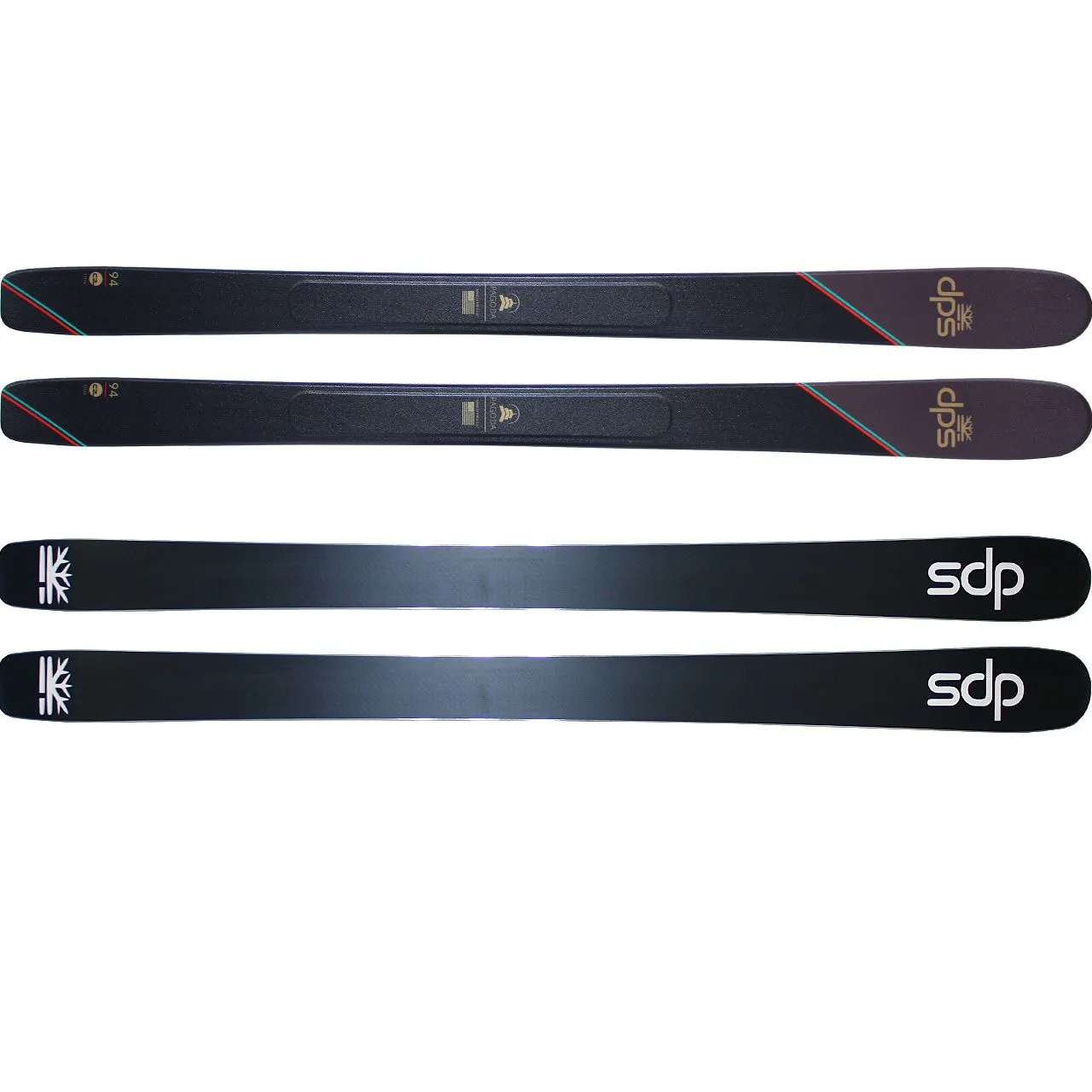 DPS Pagoda Piste 94 C2 Black (2022/23) 4 DPS Pagoda Piste 94 C2 Black (2022/23) - Afbeelding 2