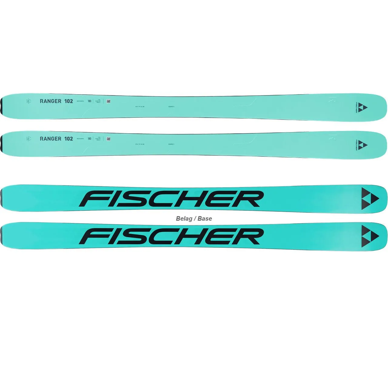 Fischer Ranger 102 Celeste (2022/23) 4 Fischer Ranger 102 Celeste (2022/23) - Afbeelding 2