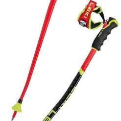 Leki WCR SG/DH 3D Bright Red/black/neonyellow